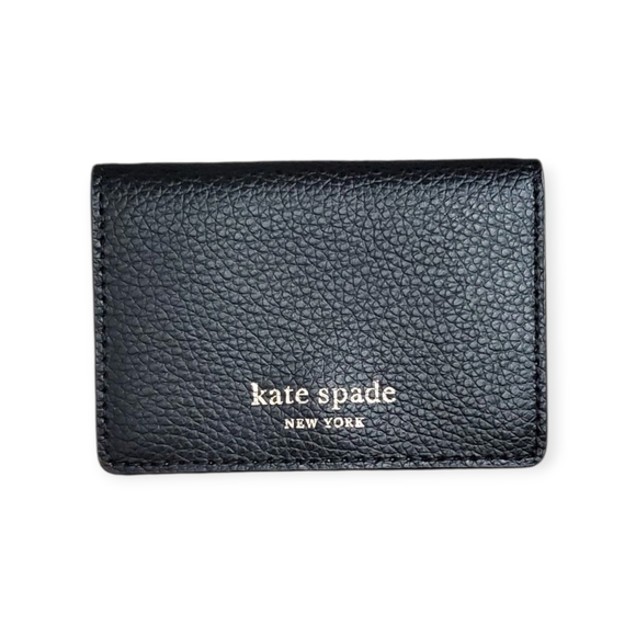 Kate Spade Small Black Leather Wallet - Picture 1 of 6
